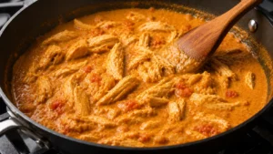 Adding Leftover Roast Chicken to Curry
