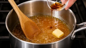 Adding Maple Flavor and Butter