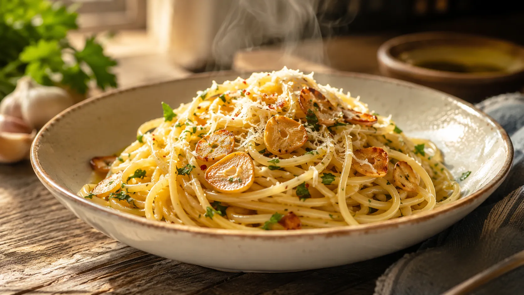 Aglio Olio Recipe