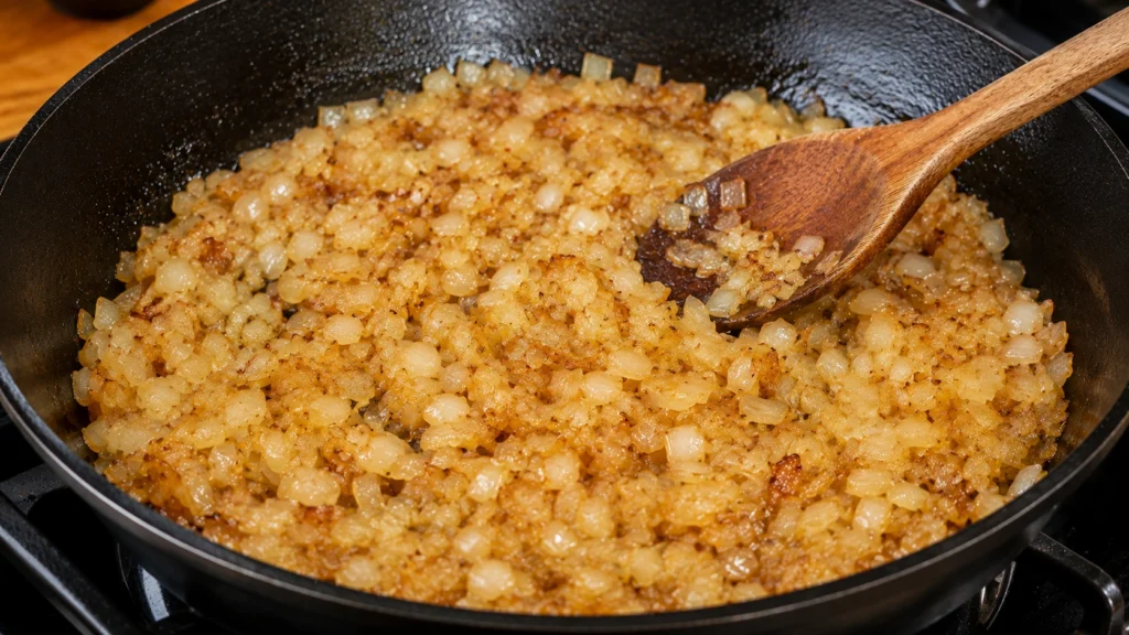 Caramelizing the Onions