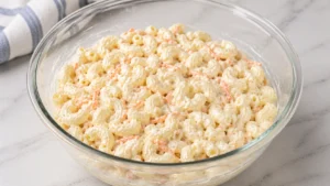 Chilled Rainbow Drive-In Mac Salad Ready to Serve