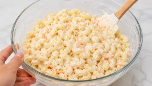 Combining Pasta and Dressing