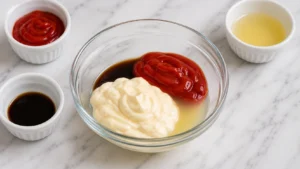 Combining the Sauce Ingredients