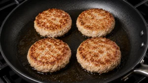Cooking Turkey Burger Patties