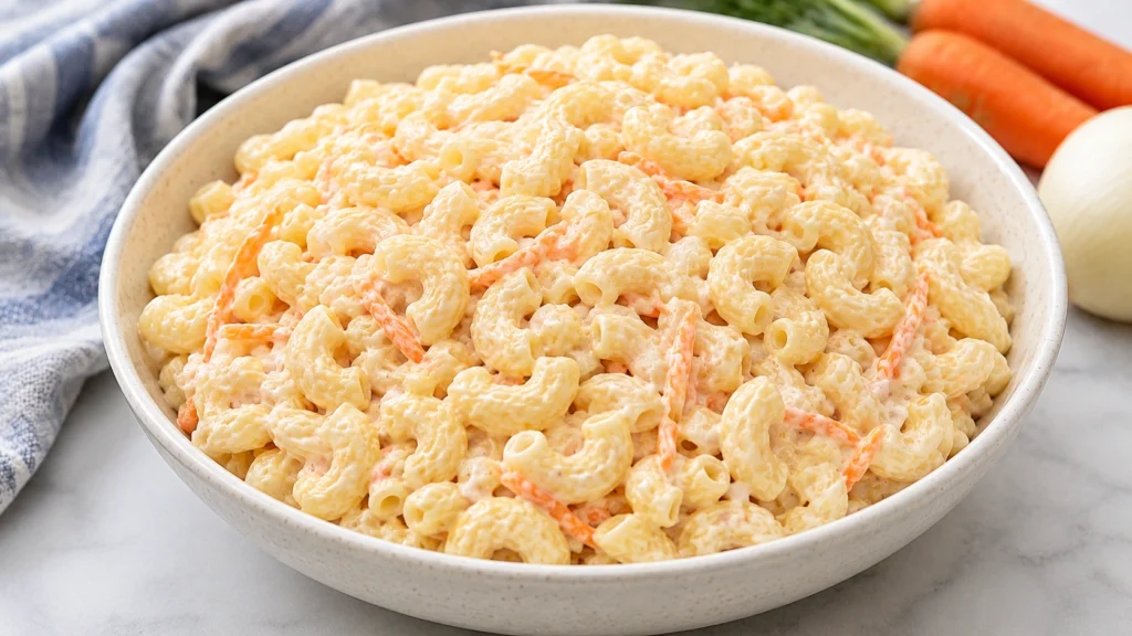 Creamy Mo' Bettahs Mac Salad Recipe