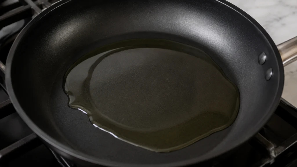 Heating the Skillet
