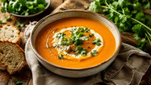 Jamie Oliver Carrot and Coriander Soup