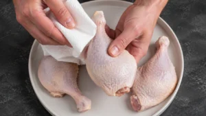 Preparing Duck Legs Before Cooking