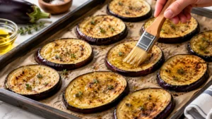 Roasting Eggplant for Moussaka