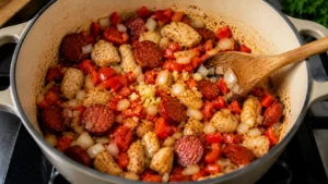 Sautéing Vegetables in the Pot