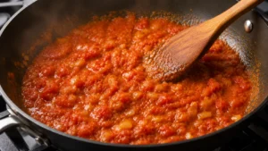 Simmering Tomato Curry Base