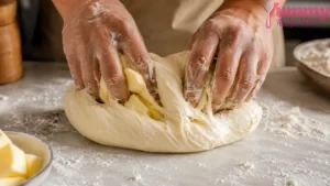 Adding Butter to Dough