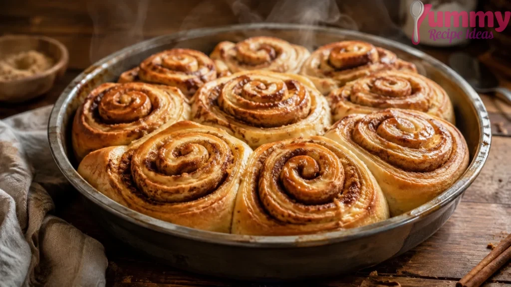 Freshly Baked Cinnamon Rolls