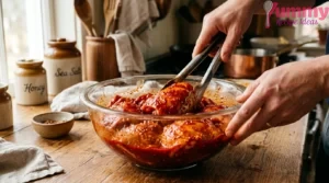 Marinating the Chicken