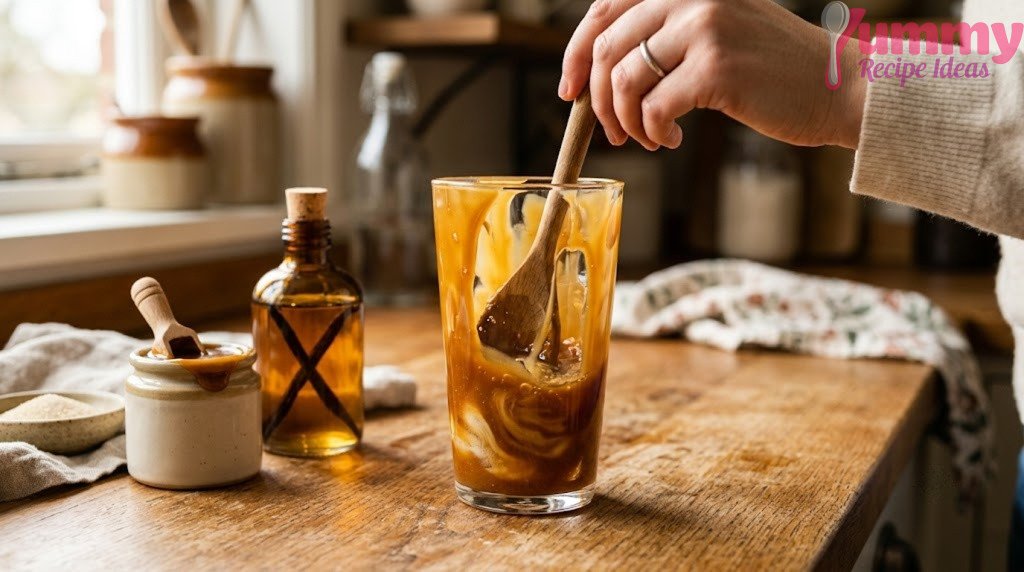 Mixing Caramel and Vanilla