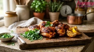 Resting the Cooked Chicken