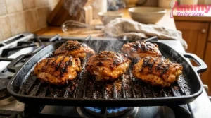 Searing Harissa Honey Chicken