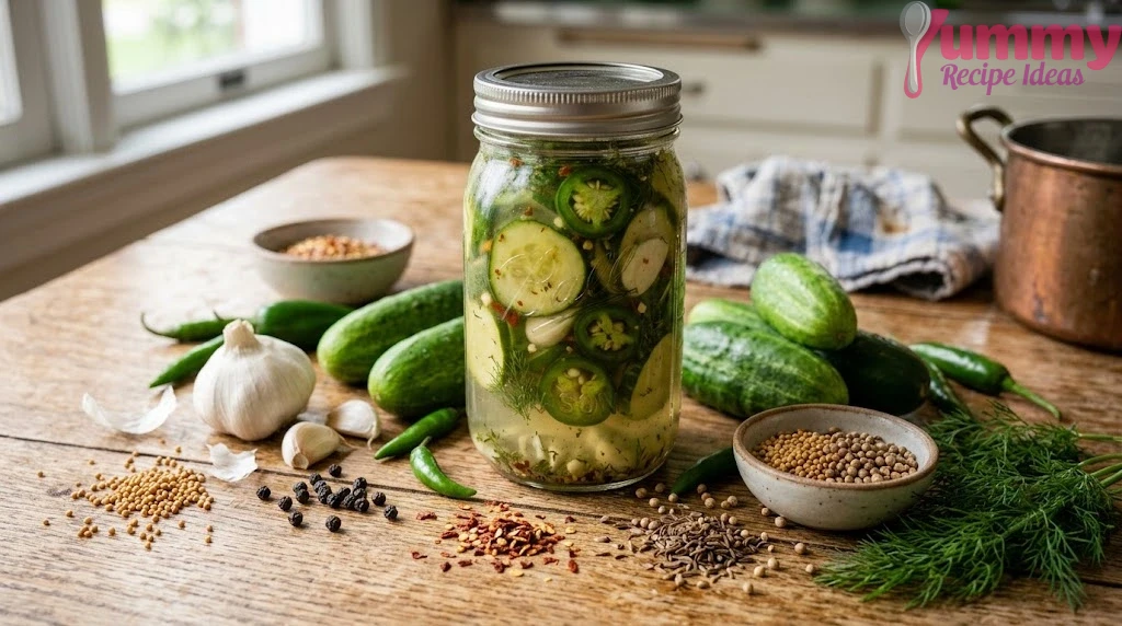 Dave's Sweet and Spicy Pickles Recipe