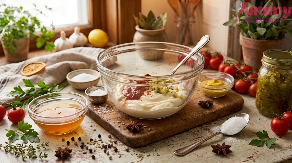 Add the Tangy Ingredients